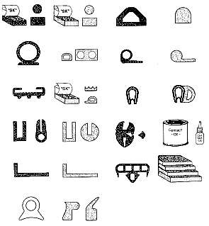 Gummi- und Kunststoffprofile